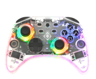 DELTACO Pad bezprzewodowy transparentny RGB Switch/PC/Android - 1164193 - zdjęcie 5
